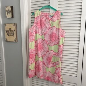 Lilly Pulitzer tropical flower shift dress